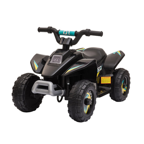 easycomfort easycomfort quad elettrico per bambini 18 36 mesi con batteria ricaricabile da 6v 72x40x45 5 cm nero
