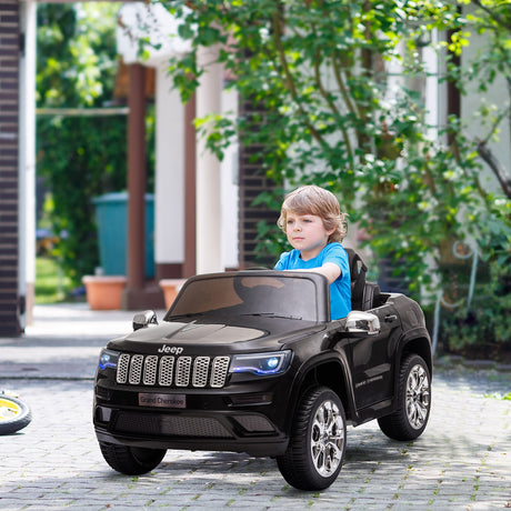 easycomfort easycomfort macchina elettrica jeep per bambini 12v guida manuale e con telecomando nero
