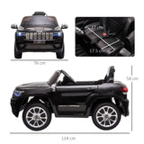 easycomfort easycomfort macchina elettrica jeep per bambini 12v guida manuale e con telecomando nero