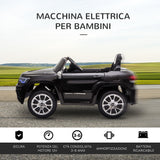 easycomfort easycomfort macchina elettrica jeep per bambini 12v guida manuale e con telecomando nero