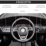 easycomfort easycomfort macchina elettrica jeep per bambini 12v guida manuale e con telecomando nero