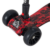 easycomfort easycomfort monopattino 3 ruote pieghevole altezza regolabile per bambini 3 8 anni rosso