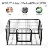 easycomfort easycomfort recinto modulare per animali domestici 125x80x70cm