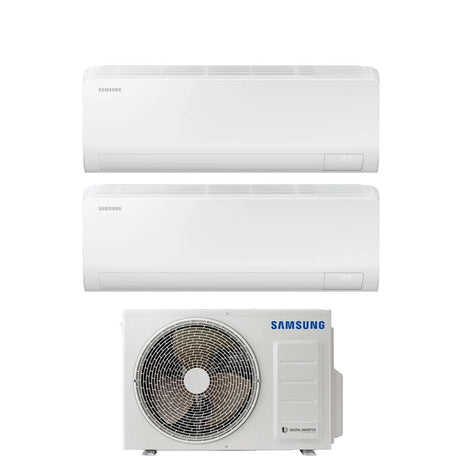 climatizzatore condizionatore dual split inverter samsung serie cebu 7000_7000 btu con aj050txj2kg a___ wi fi 7_7 novita