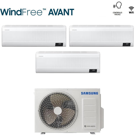 climatizzatore condizionatore trial split inverter samsung serie windfree avant 7000_7000_12000 btu con aj052txj3kg a___ wi fi 7_7_12 novita 8193