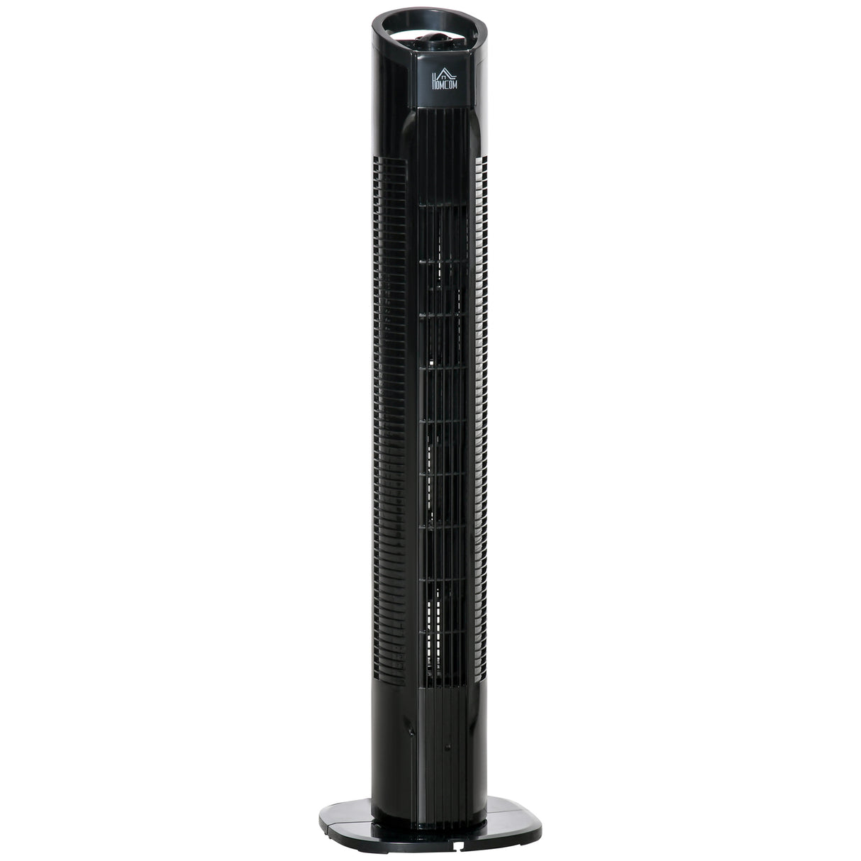 easycomfort easycomfort ventilatore a colonna moderno 3 velocita con oscillazione 70 ventilatore a torre con piantana rotonda e maniglia potenza 50w in pp 20x78 5cm nero