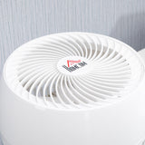 easycomfort easycomfort ventilatore da tavolo 3 velocita oscillazione 70 e inclinazione 90 27x27x34cm bianco e nero