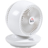 easycomfort easycomfort ventilatore da tavolo 3 velocita oscillazione 70 e inclinazione 90 27x27x34cm bianco e nero