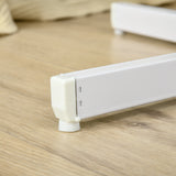 easycomfort ventilatore a piantana a 3 velocita con inclinazione a 80 60x60x90 120cm