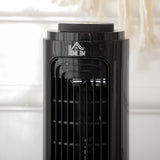 easycomfort ventilatore a colonna oscillante a 3 velocita e basso rumore in abs e rame o11x32.5 cm nero