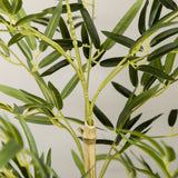 easycomfort bambu in vaso artificiale alto 150cm per interno ed esterno verde