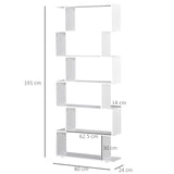 easycomfort easycomfort libreria di design mobili ufficio scaffale in legno 80x24x191cm bianco ean 8054111848879