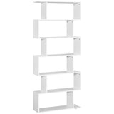 easycomfort easycomfort libreria di design mobili ufficio scaffale in legno 80x24x191cm bianco ean 8054111848879