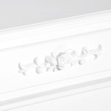 easycomfort easycomfort comodino con cassetto in legno bianco 40x35x60cm ean 8054111842914