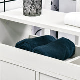 easycomfort easycomfort mobiletto bagno con porte scorrevoli ripiano regolabile e 4 ruote in truciolato e lega di alluminio 70x20x71cm