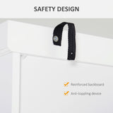 easycomfort easycomfort mobile cucina con armadietto superiore e inferiore e cassetto centrale in legno 76x40 5x184 cm bianco