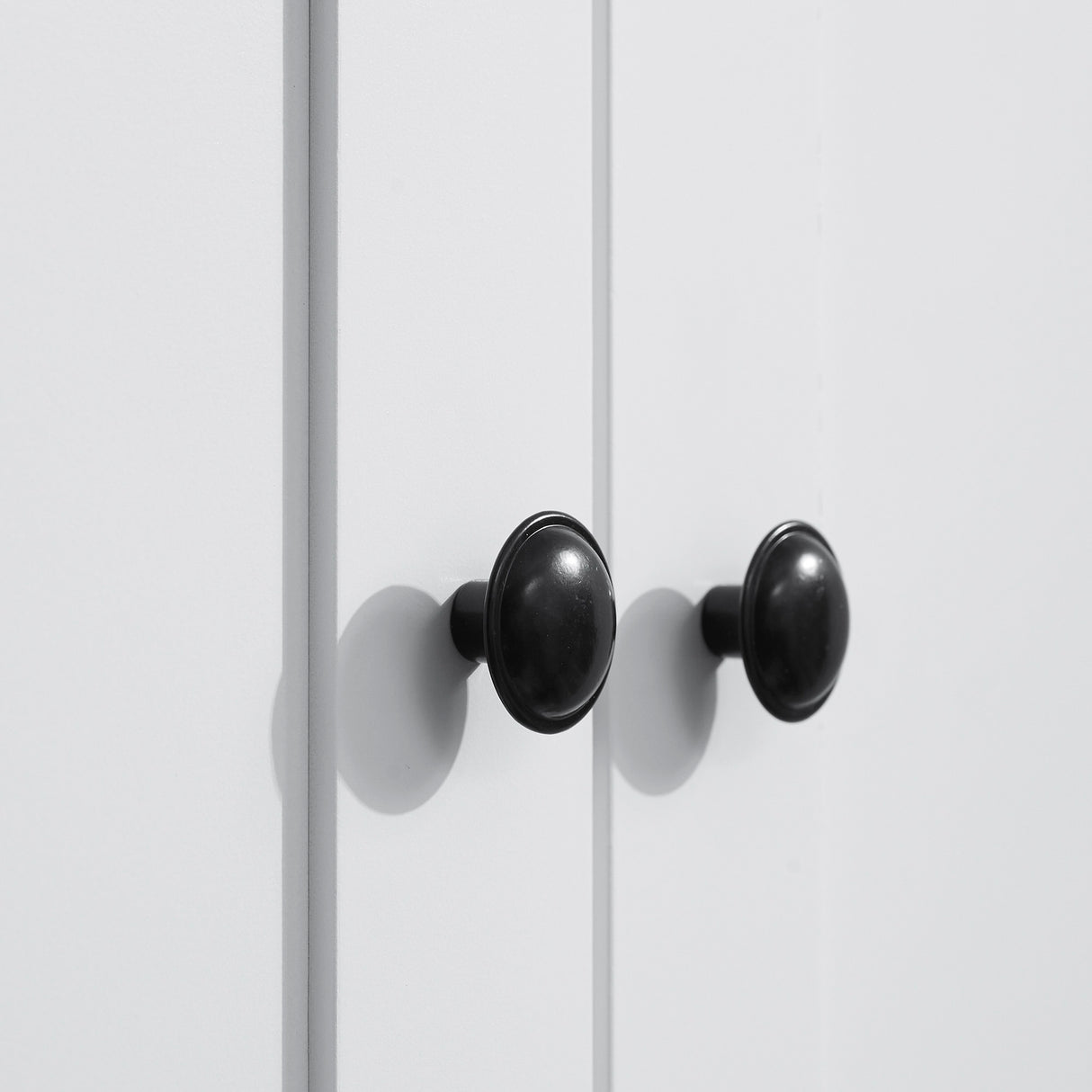 easycomfort easycomfort mobile cucina con armadietto superiore e inferiore e cassetto centrale in legno 76x40 5x184 cm bianco