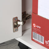 easycomfort easycomfort cassettiera portadocumenti da ufficio in legno bianco con 2 cassetti 4 ruote ominidirezionali 40 x 35 x 60cm ean 8054111845441