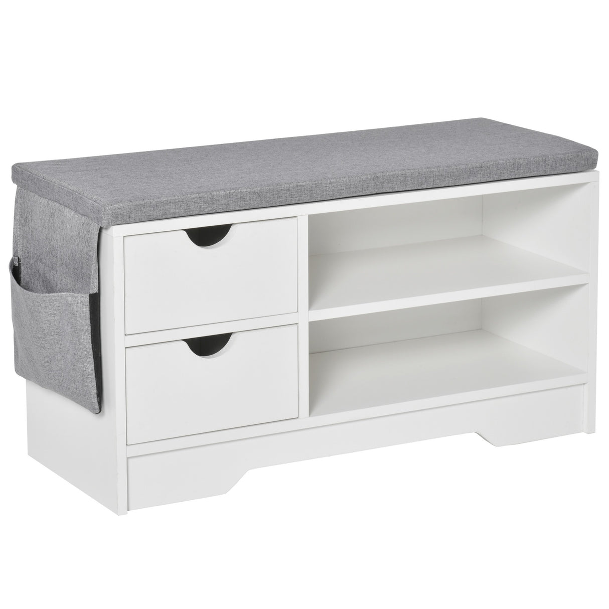 easycomfort easycomfort scarpiera salvaspazio panca scarpiera in legno mobile scarpiera da ingresso bianca 80 5x30 5x43 5cm