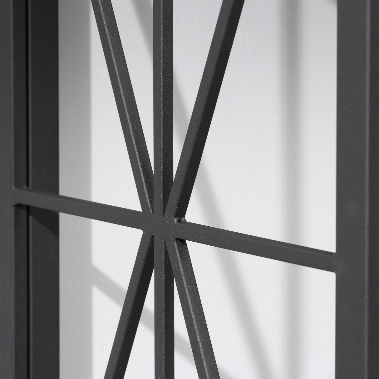 easycomfort easycomfort tavolo consolle da ingresso stile industriale pieghevole in legno e metallo 100x38x80cm marrone