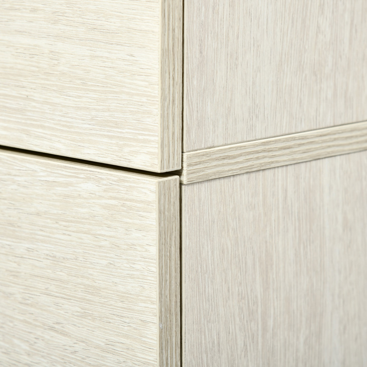 easycomfort easycomfort mobile bagno in legno con cassetto 2 armadietti e ripiani regolabili 34x34x150 cm color legno