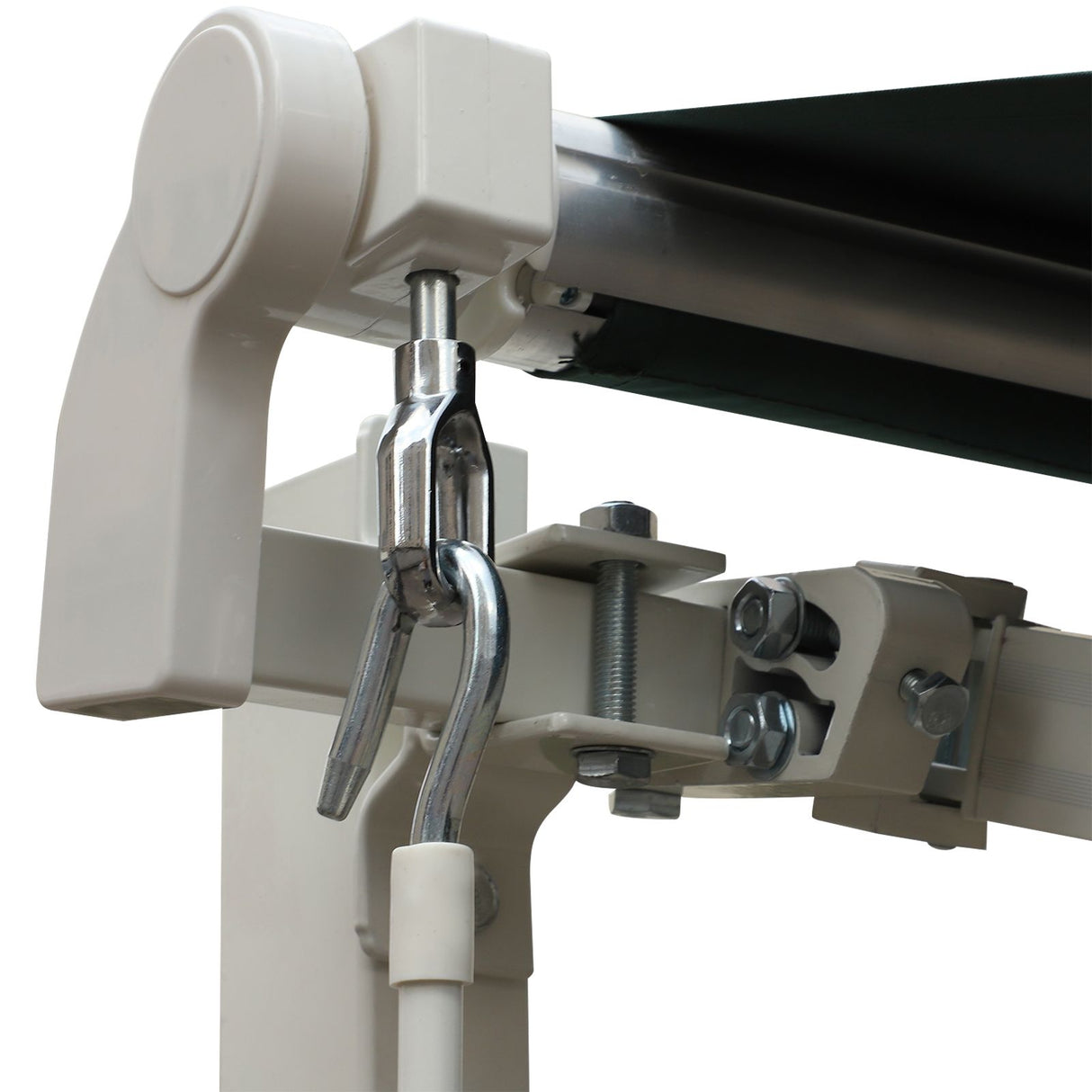 easycomfort easycomfort tenda da sole a manovella copertura impermeabile 400x250cm verde