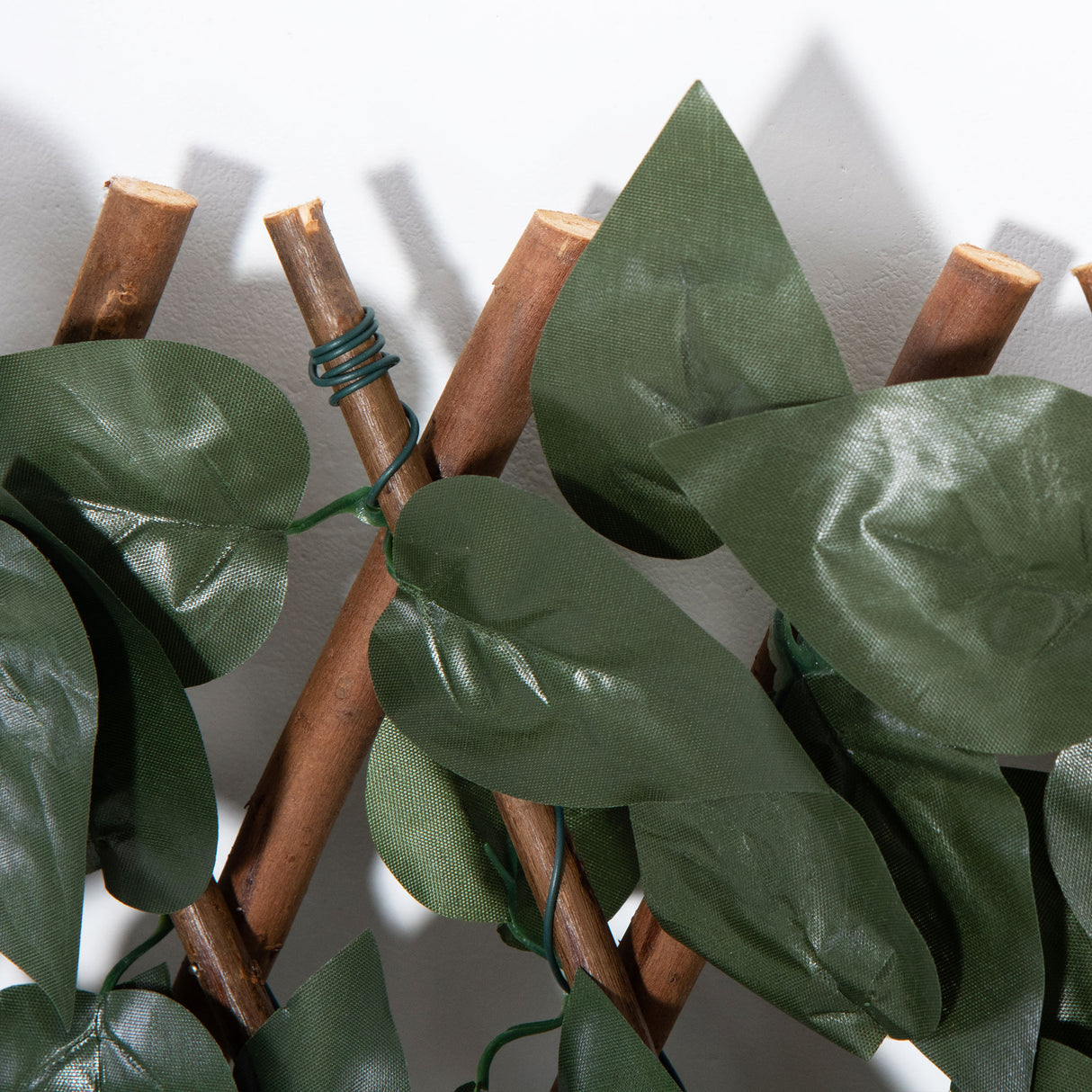 easycomfort finta siepe 8 pezzi parete verde estensibile per esterni in legno e poliestere 200x100cm