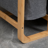 easycomfort easycomfort cesto portabiancheria con 3 scomparti estraibili in tessuto e bambu 50x32x69 7cm