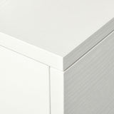 easycomfort easycomfort tavolo scrivania salvaspazio per camera e ufficio scrivania con cassetti e ruote postazione di lavoro doppia o singola 100x36x88cm bianco