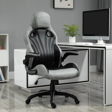 easycomfort easycomfort sedia da ufficio poltrona gaming altezza regolabile girevole ergonomica