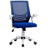 easycomfort easycomfort sedia da ufficio ergonomica con braccioli e supporto lombare poltrona ufficio girevole e altezza regolabile in tessuto blu