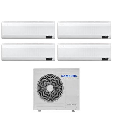 climatizzatore condizionatore quadri split inverter samsung serie windfree avant 9000_9000_12000_12000 btu con aj080txj4kg wi fi 9_9_12_12 r 32 novita