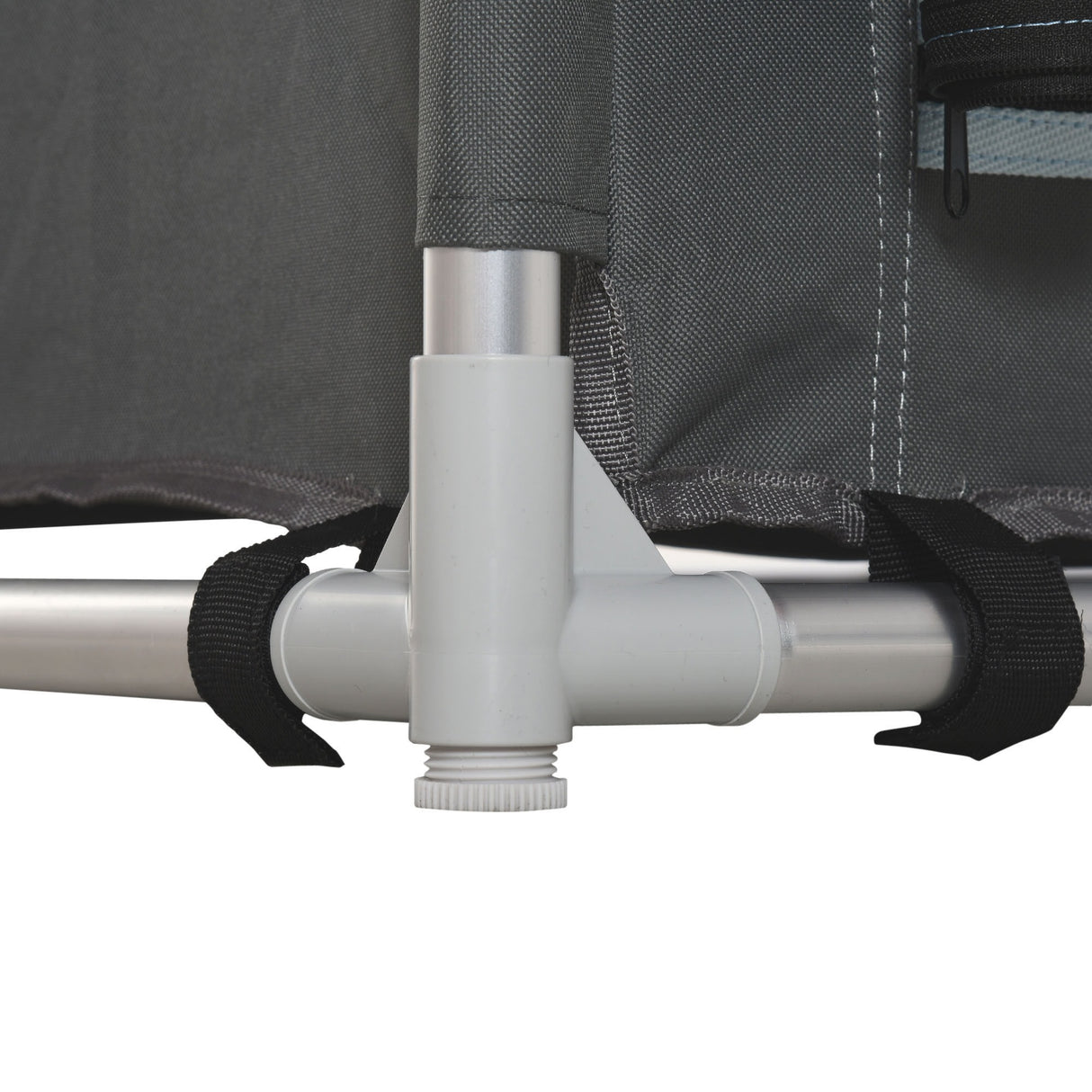 easycomfort easycomfort cucina da campeggio in alluminio con doppio armadietto 3 mensole e sacca di trasporto