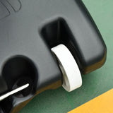 easycomfort canestro da basket da esterno con supporto e altezza regolabile in acciaio