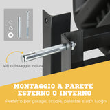 easycomfort canestro basket per bambini e adulti da indoor e outdoor in acciaio e pe 110x90x70 cm nero e giallo