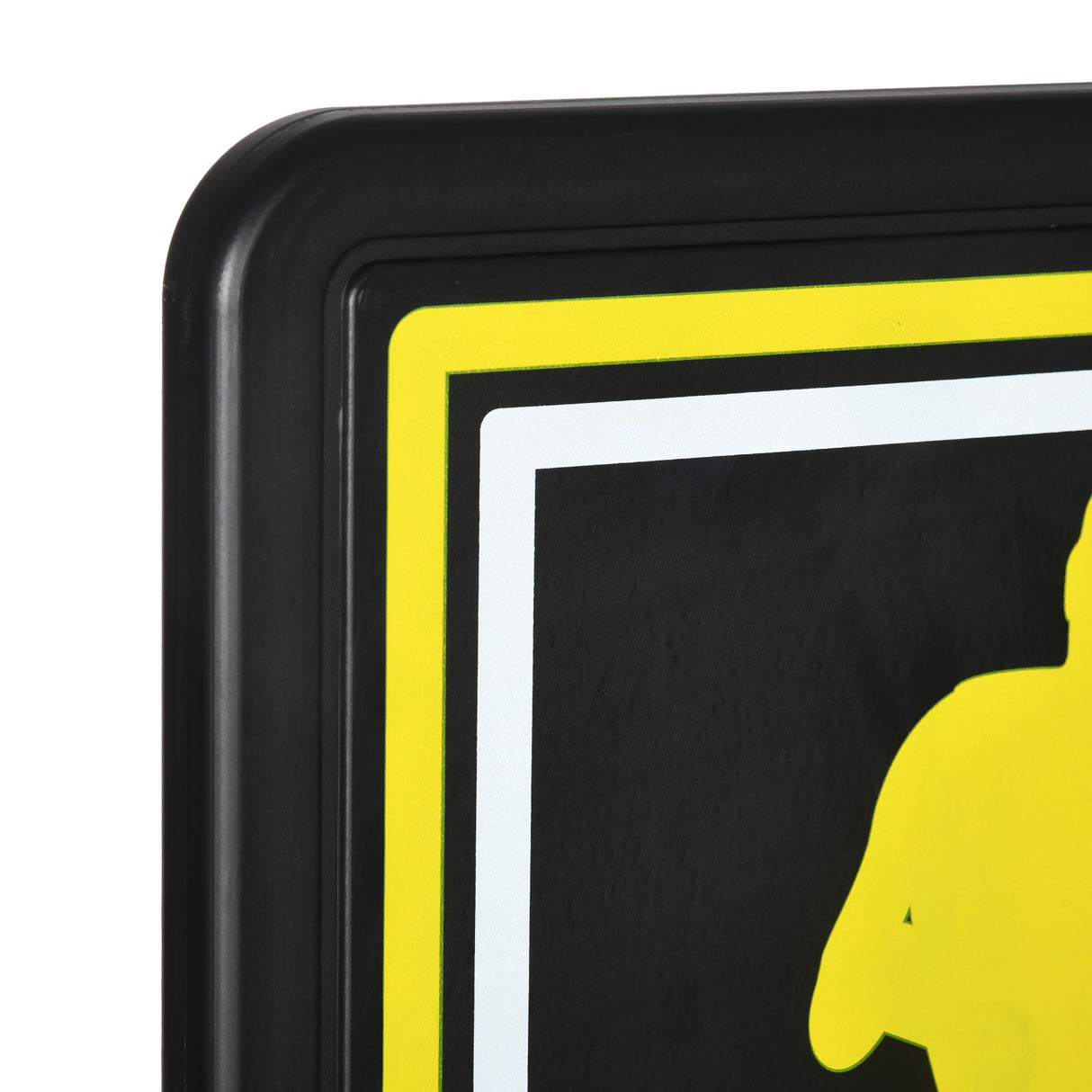 easycomfort canestro basket per bambini e adulti da indoor e outdoor in acciaio e pe 110x90x70 cm nero e giallo