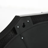 easycomfort bersaglio freccette elettronico in pp con 6 freccette e monitor lcd 83x45x4 cm rosso e nero