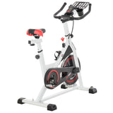 easycomfort easycomfort cyclette professionale spin bike con schermo lcd e portabicchieri volano 8kg