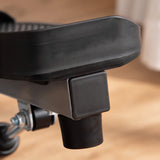 easycomfort easycomfort stepper con manubrio regolabile monitor lcd ed elastici 55x53x118 128cm nero