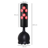 easycomfort sacco da boxe da terra sacco da pugile fit boxe o arti marziali per adulti e bambini