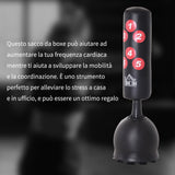 easycomfort sacco da boxe da terra sacco da pugile fit boxe o arti marziali per adulti e bambini