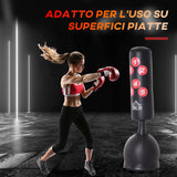 easycomfort sacco da boxe da terra sacco da pugile fit boxe o arti marziali per adulti e bambini