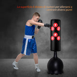 easycomfort sacco da boxe da terra sacco da pugile fit boxe o arti marziali per adulti e bambini