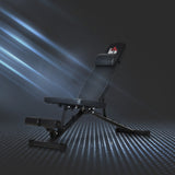 easycomfort easycomfort panca pesi multifunzione per palestra pieghevole e regolabile 145x55x41 114cm nero