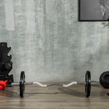 easycomfort set di 2 dischi pesi da 15kg in acciaio con rivestimento in gomma per bilanciere