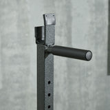 easycomfort supporto per bilanciere con altezza e larghezza regolabili in acciaio ed eva 60 87x65x121 158cm nero