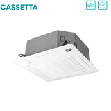 Climatizzatore Condizionatore Hisense Quadri Split a Cassetta 9+9+9+12 con 4AMW105U4RAA R-32 Wi-Fi Optional 9000+9000+9000+12000 con Telecomando e Pannello Incluso - Novità