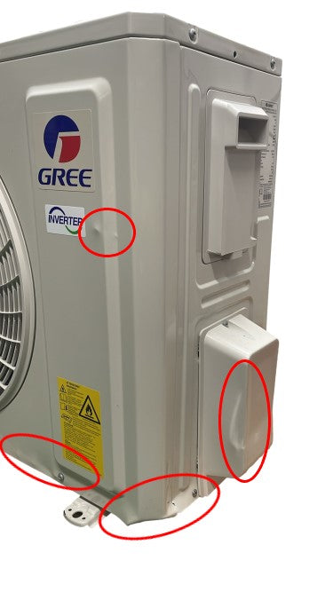 gree area occasioni climatizzatore condizionatore gree inverter serie newari 12000 btu r 32 wi fi integrato aa gwh12awbxb k6dna3fi