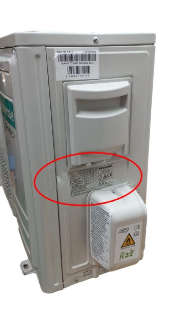 hisense area occasioni climatizzatore condizionatore hisense inverter serie halo 12000 btu cbmr1206g cbmr1205w r 32 wi fi integrato aa