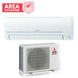 mitsubishi electric area occasioni climatizzatore condizionatore mitsubishi electric inverter serie smart msz hr 9000 btu msz hr25vf r 32 wi fi optional classe aa